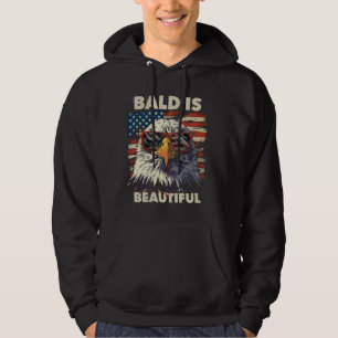 Moletom Bald é Belo Dia da Independência 4 de julho Bal