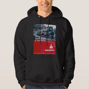 Moletom Baldwin Locomotive S-2 PRR Steam Turbine Hoodie