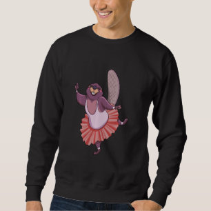 Moletom Balé Dançarino Beaver Garotas Beaver Ballerina