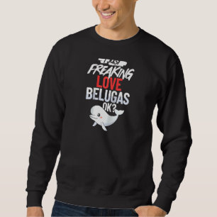 Moletom Baleia Beluga Bebê Animal Raglan
