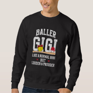 Moletom Baller Gigi Mais Alto e Mais Profunda Gig Softball