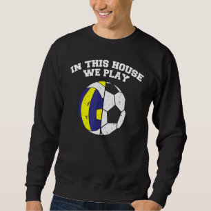 Moletom Ballers Jogamos Ball Mãe Pai Futebol de Voleibol