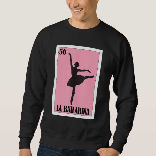Moletom Ballet Mexicano  A Bailarina 9 (Frente)