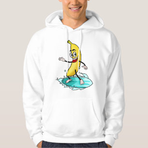Moletom Banana de surfe amarela