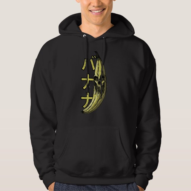 Moletom Banana Skull Japonês Vintage (Frente)