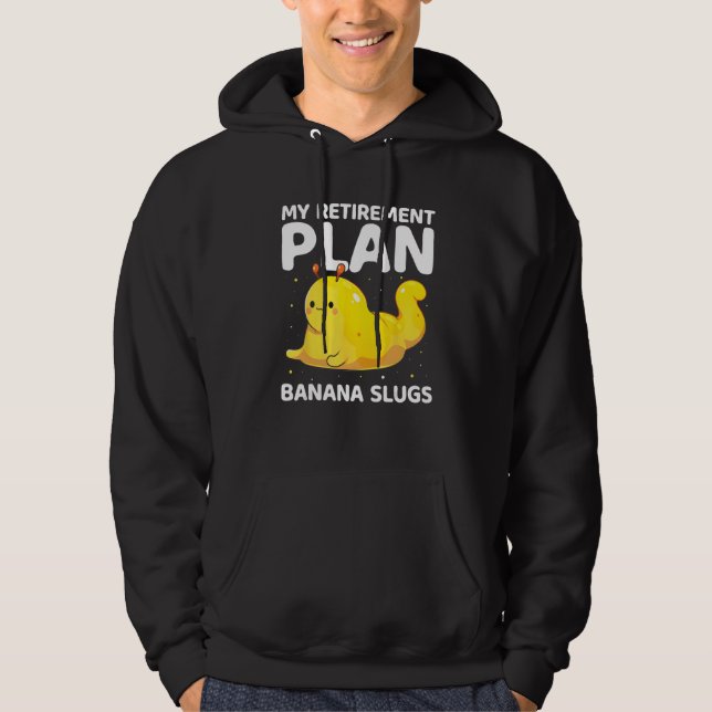 Moletom Banana Snail Catcher Quote for Banana Slug 9 (Frente)