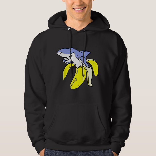 Moletom Banana Tubarão (Frente)