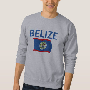 Moletom Bandeira 1 de Belize (ondulada)
