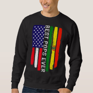 Moletom Bandeira Americana e Bolívia Melhores Pop Da Famíl