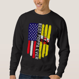 Moletom Bandeira Americana e Brunei Sinalizador Melhor Fam