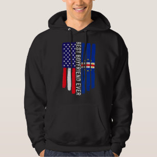 Moletom Bandeira Americana e Cabo Verde - Melhor Namorado