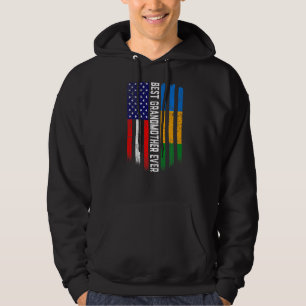 Moletom Bandeira Americana e Gabão Melhor Avó Nunca Mais