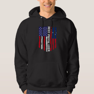 Moletom Bandeira Americana e Samoa Sinalizador Melhor Popp