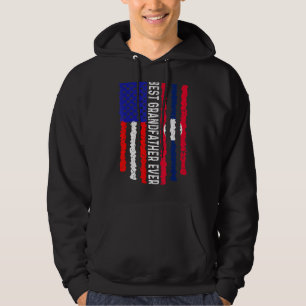 Moletom Bandeira Americana Laos Melhor Avô Nunca Fami