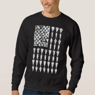 Moletom Bandeira Americana Para Qualquer Caçador De Avid