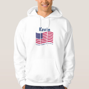 Moletom Bandeira Americana Patriótica Hoodie