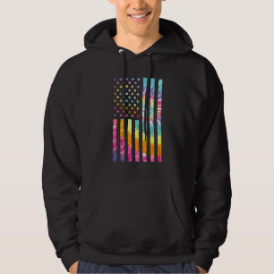 Moletom Bandeira Americana Patriótica Para Homens Meninos