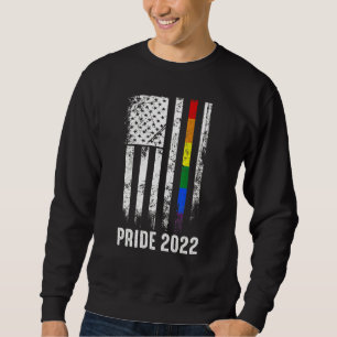 Moletom Bandeira Americana Rainbow Usa Gay Lgbtq Lgbt Prid