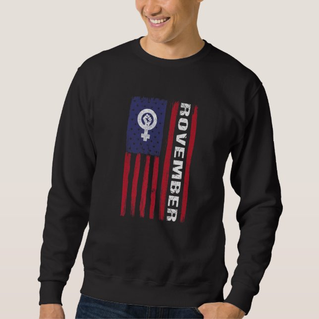 Moletom Bandeira Americana Roevember (Frente)