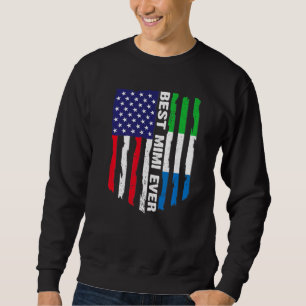 Moletom Bandeira Americana Serra Leoa Melhor Fama De Mimi
