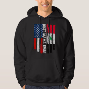 Moletom Bandeira Americana Síria: A Melhor Mãe da Família