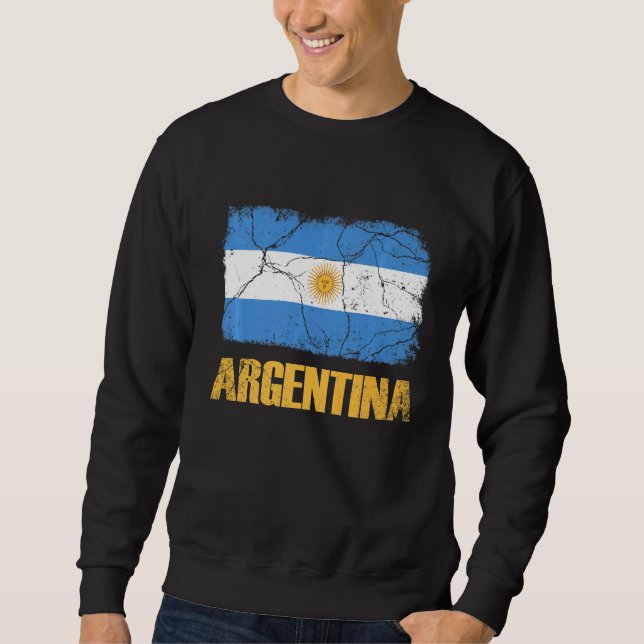 Moletom Bandeira Argentina Bandeira Argentina (Frente)