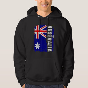 Moletom Bandeira Australiana Vintage Orgulho da Austrália