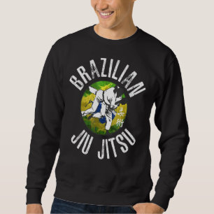 Moletom Bandeira brasileira BJJ Jiu Jitsu, presente para o