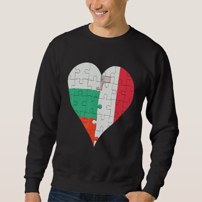 Moletom Bandeira Búlgara Maltesa (Frente)
