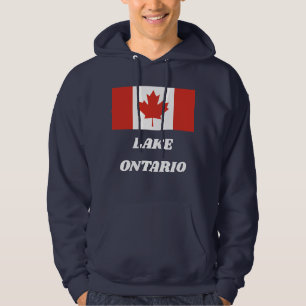 Moletom Bandeira Canadense do Lago Ontário