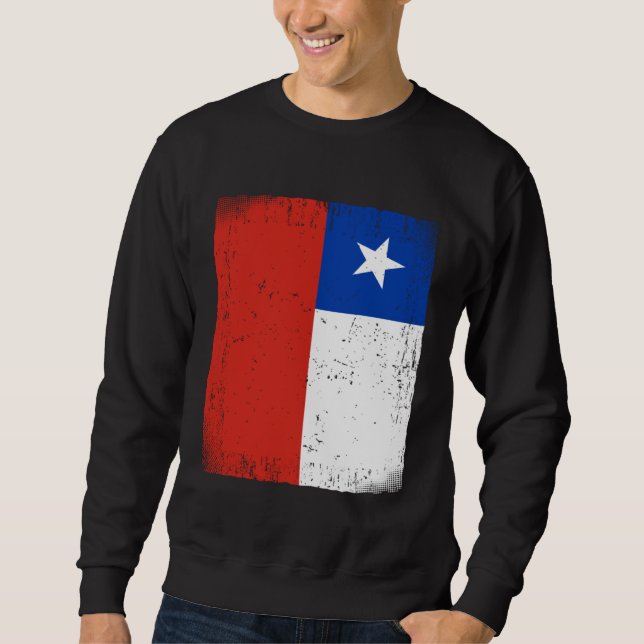 Moletom Bandeira Chilena Chile  1 (Frente)