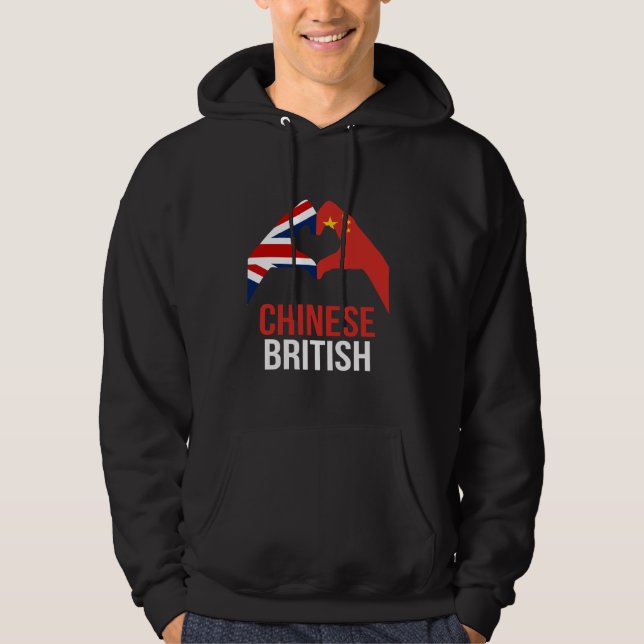 Moletom Bandeira Chinesa Britânica China (Frente)