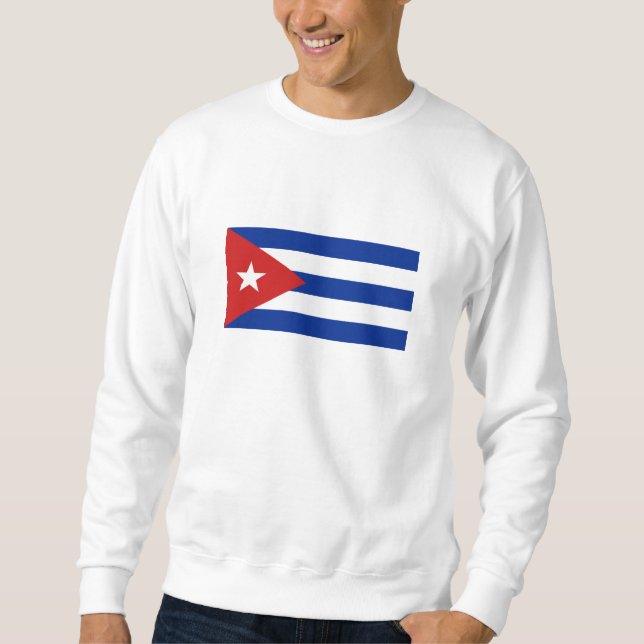 Moletom Bandeira Cuba (Frente)