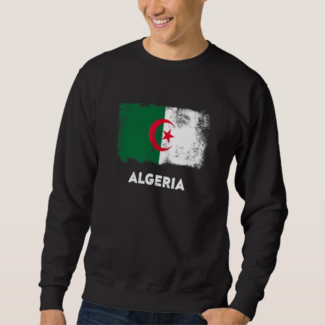 Moletom Bandeira da Argélia (Frente)