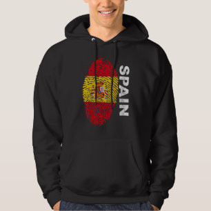 Moletom Bandeira da Espanha Futebol Esporte Futebol Torced