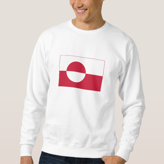 Moletom Bandeira da Gronelândia (Frente)