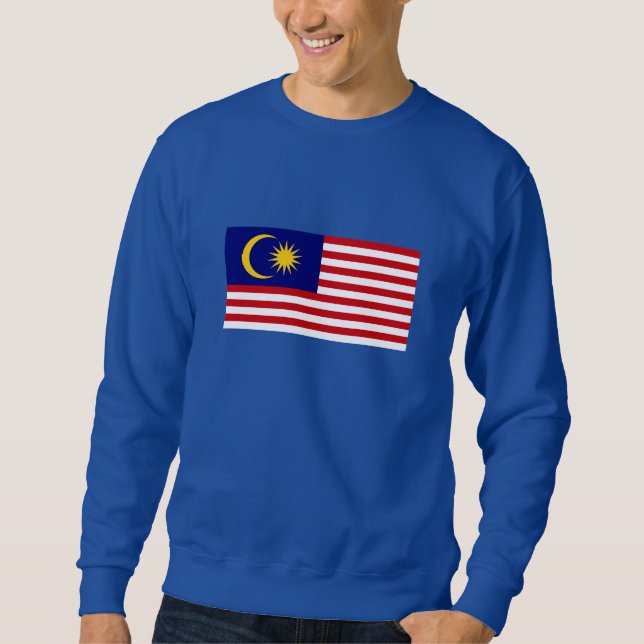 Moletom Bandeira da Malásia (Frente)