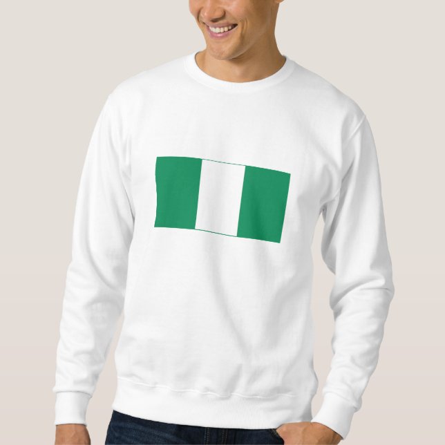 Moletom Bandeira da Nigéria (Frente)