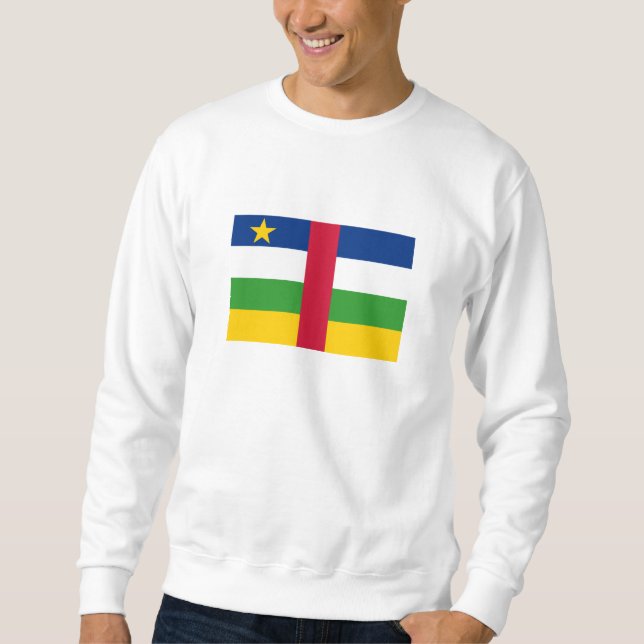 Moletom Bandeira da República Centro-Africana (Frente)