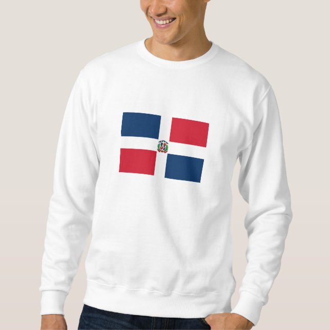 Moletom Bandeira da República Dominicana (Frente)