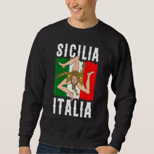 Moletom Bandeira da Sicília Sicília Palermo Itália
