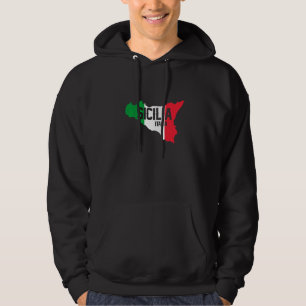 Moletom Bandeira da Sicília Sicília Palermo Itália 29