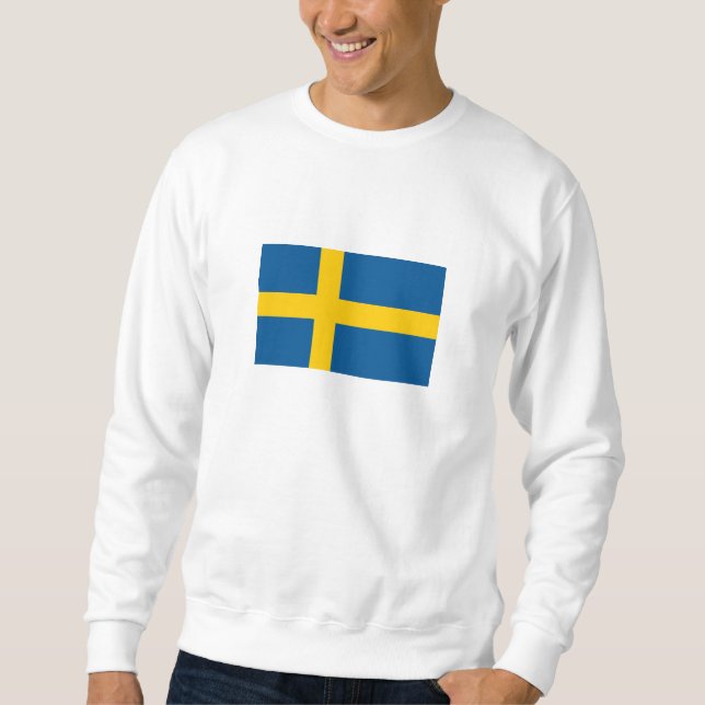 Moletom Bandeira da Suécia (Frente)