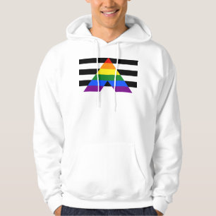 Moletom Bandeira de aliado straight da SlipperyJoe's lisa