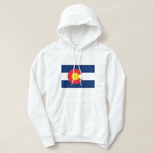 Moletom Bandeira de Colorado (Frente do Design)