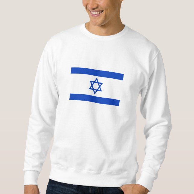 Moletom Bandeira de Israel (Frente)