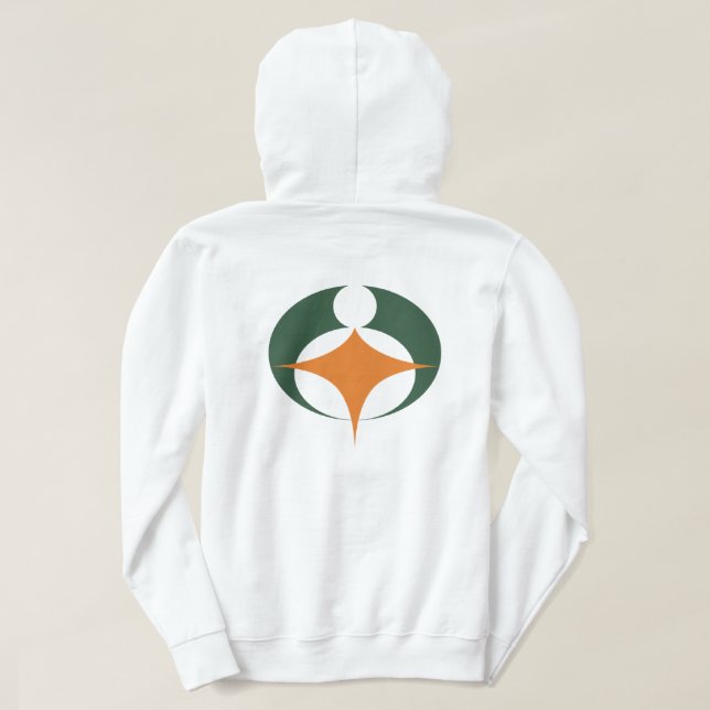 Moletom Bandeira de Koga, Shiga, Japão (Verso do Design)