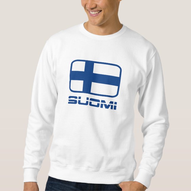 Moletom Bandeira de Suomi (Frente)