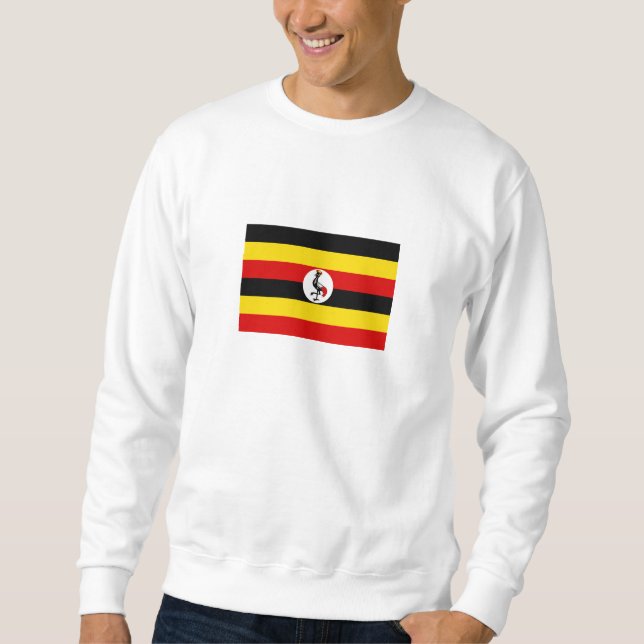 Moletom Bandeira de Uganda (Frente)
