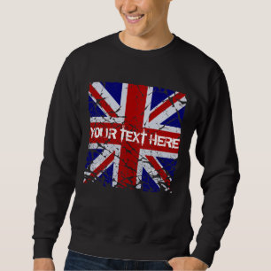 Moletom Bandeira de Union Jack da casca Do Reino Unido